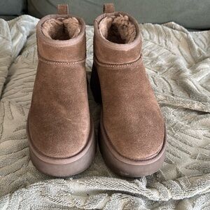 Ugg platform boots